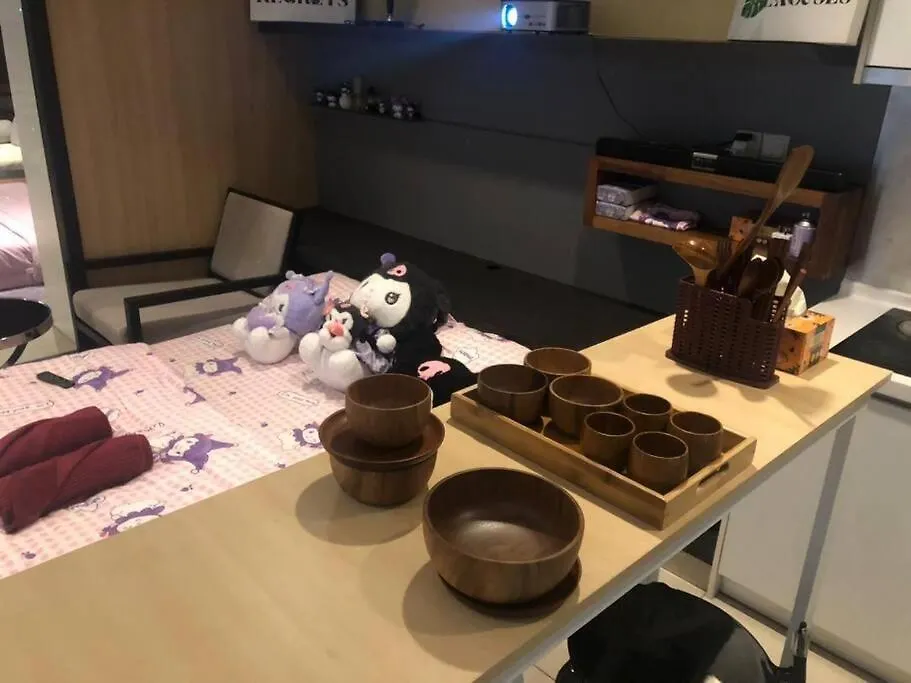 Kuromi卡通主题浪漫公寓 配有大屏幕蓝牙音响电影房 Netflix Youtube Johor Bahru Malaysia