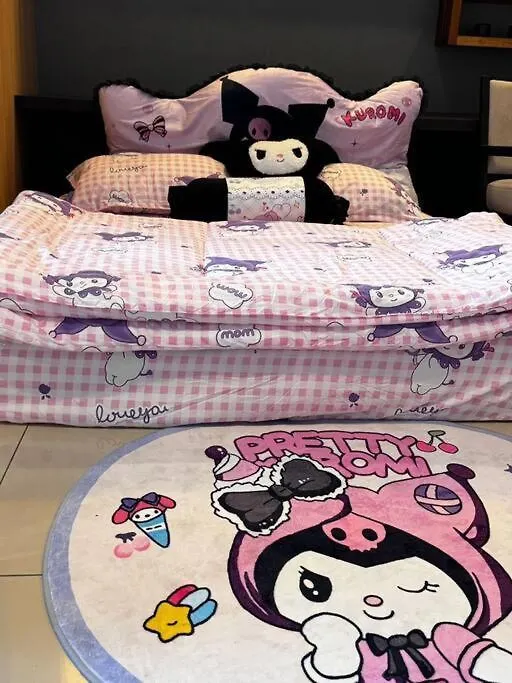 Apartment Kuromi卡通主题浪漫公寓 配有大屏幕蓝牙音响电影房 Netflix Youtube Johor Bahru