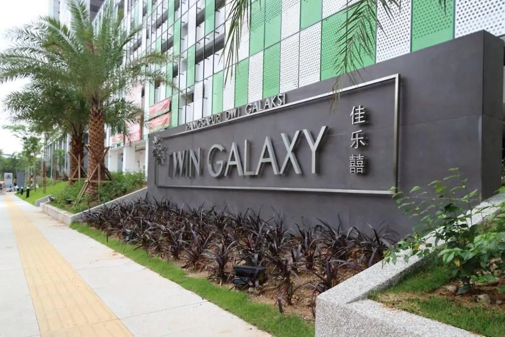Kuromi卡通主题浪漫公寓 配有大屏幕蓝牙音响电影房 Netflix Youtube Johor Bahru